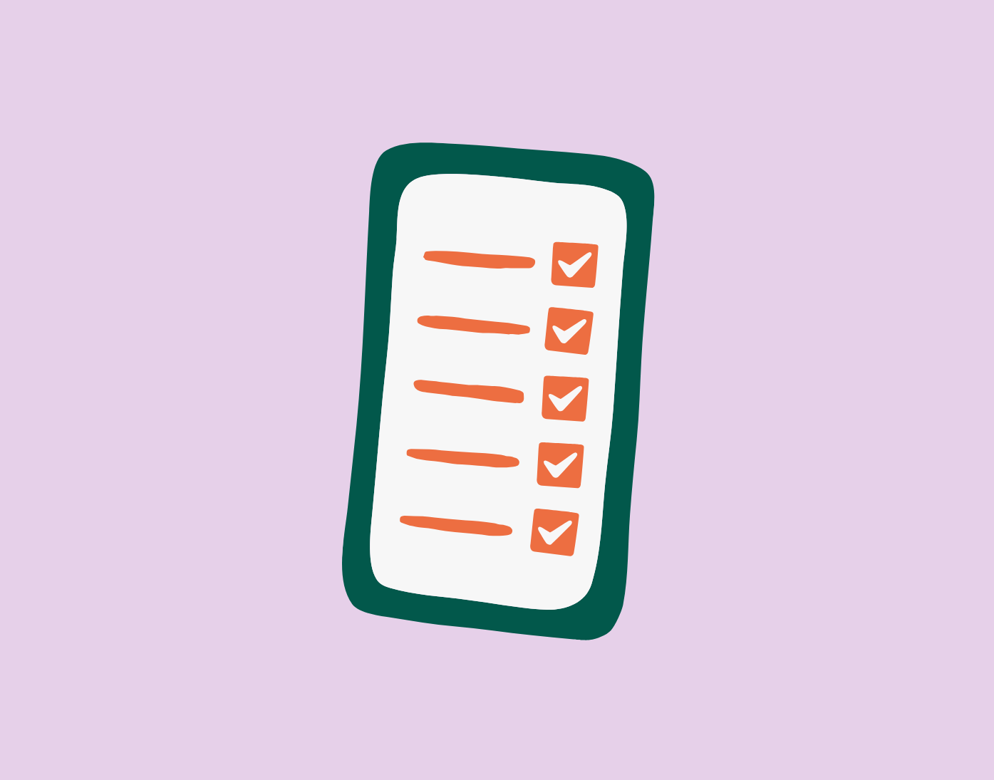 Image représentant un téléphone avec le test ménopause